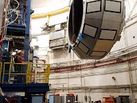 HTCC pulled toward detector assembly by Bob Miller