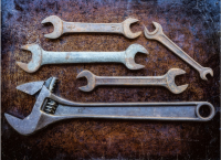 A stock photo of tools to represent our Facilities Service Request Portal