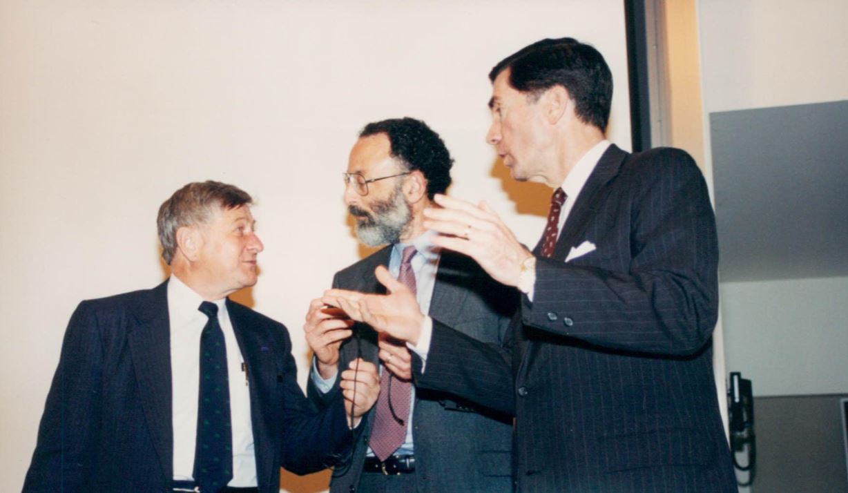 Senator Chuck Robb visit, April 1994.