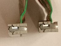 1 signal cable left side damaged