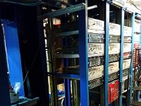 Rack for electronics and cRIO installation
