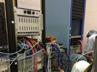 B. Eng decabling the SVT patch panel 3