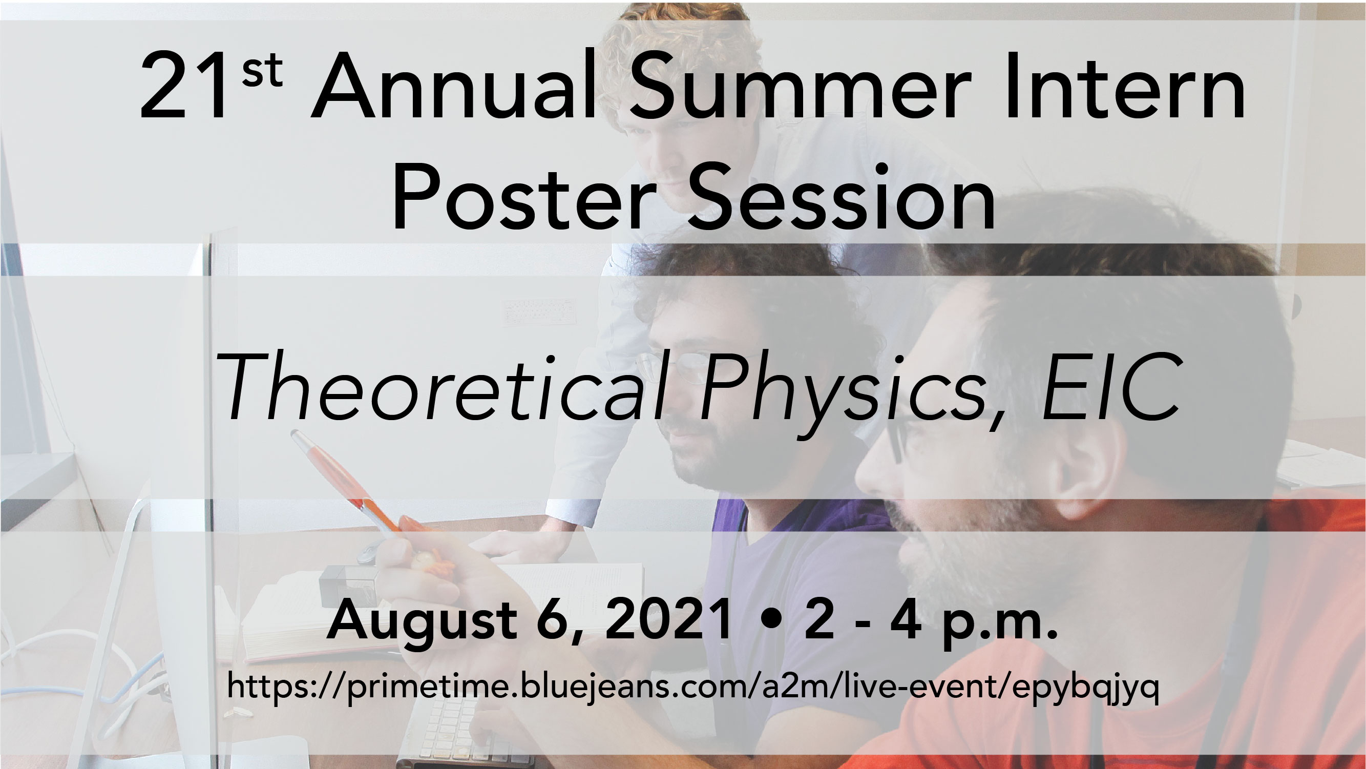 Summer Student Poster Session 3