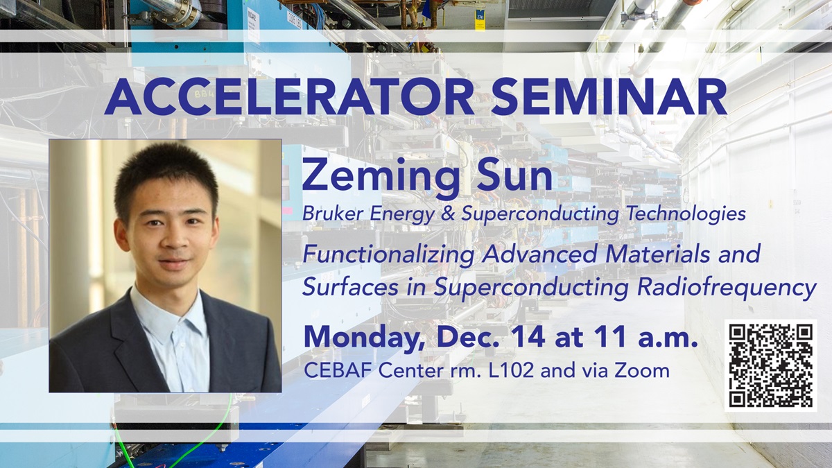 Accelerator Seminar: Zeming Sun