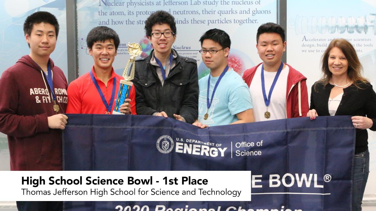 First Place - Thomas Jefferson High School for Science and Technology (Alexandria)