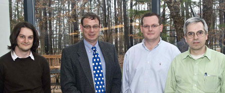 Matthew Shepherd, Curtis Meyer, Richard Jones and Jozef Dudek are co-principal investigators on the grant