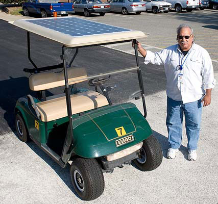 JLab Experiment Seeks 'Greener' Golf Carts