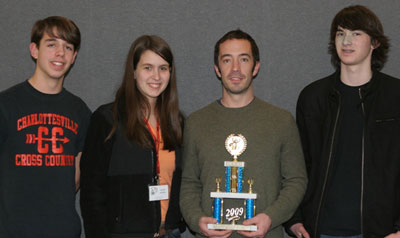 High School Science Bowl 4th Place