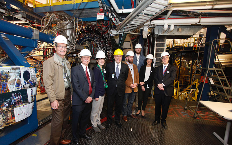 Department of Energy Under Secretary for Science Paul Dabbar visited Jefferson Lab