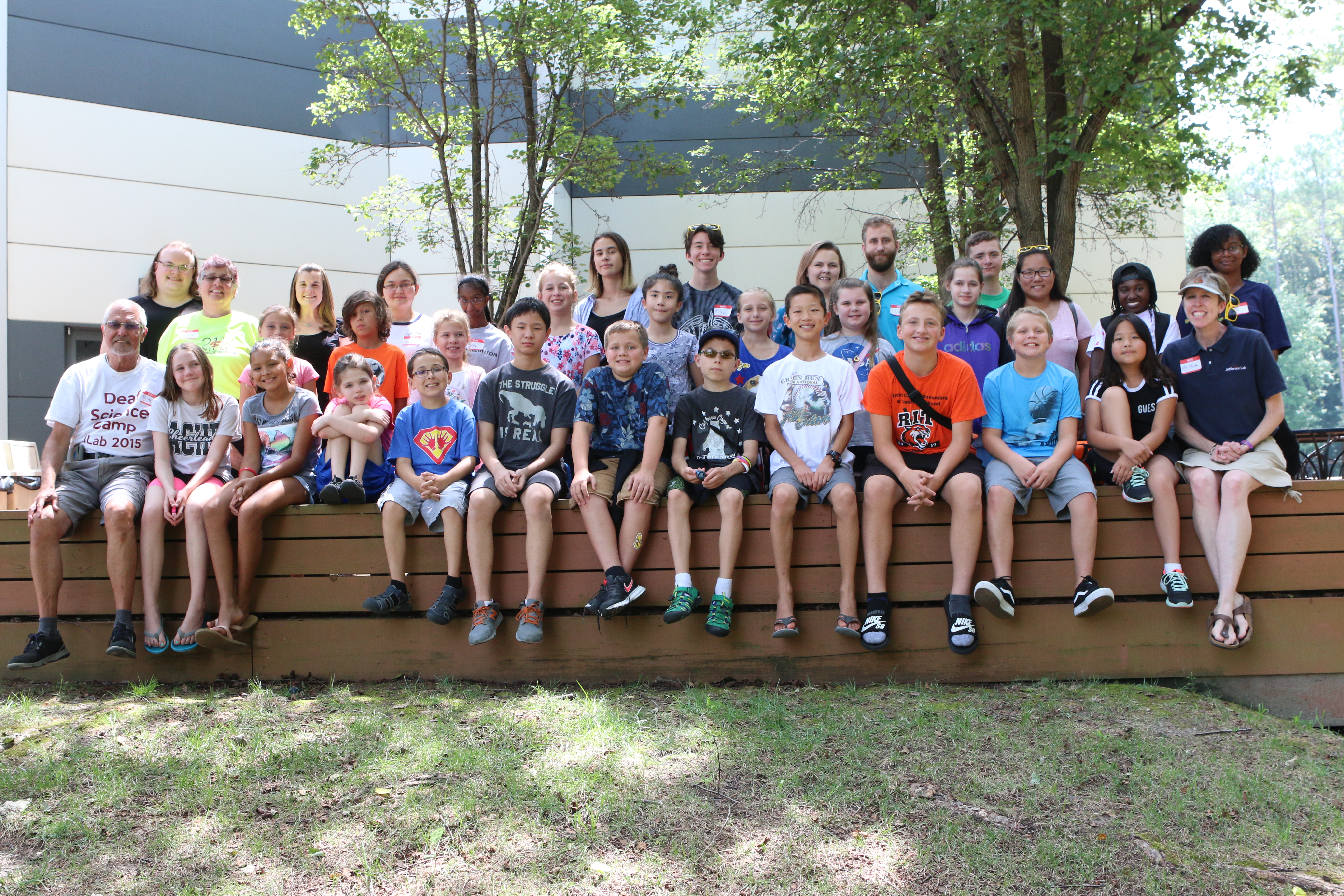 Summer Science Camp 2018 group photo