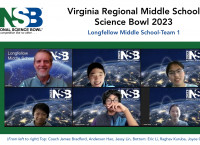 Middle School winning team - Longfellow Middle School-Team 1