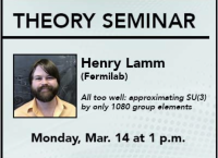 Henry Lamm theory seminar announcement