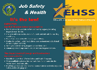 Job Safety and Health Poster
