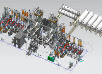 Schematic of the LCLS-II cryoplant, designed by JLab engineers