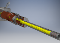 3D model of the CLAS12 polarized target