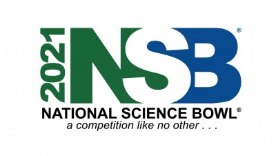 National Science Bowl logo for 2021, with tagline A Competition Like No Other...