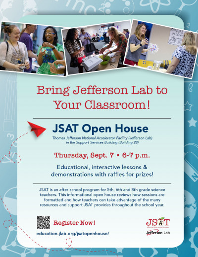 JSAT Open House flyer
